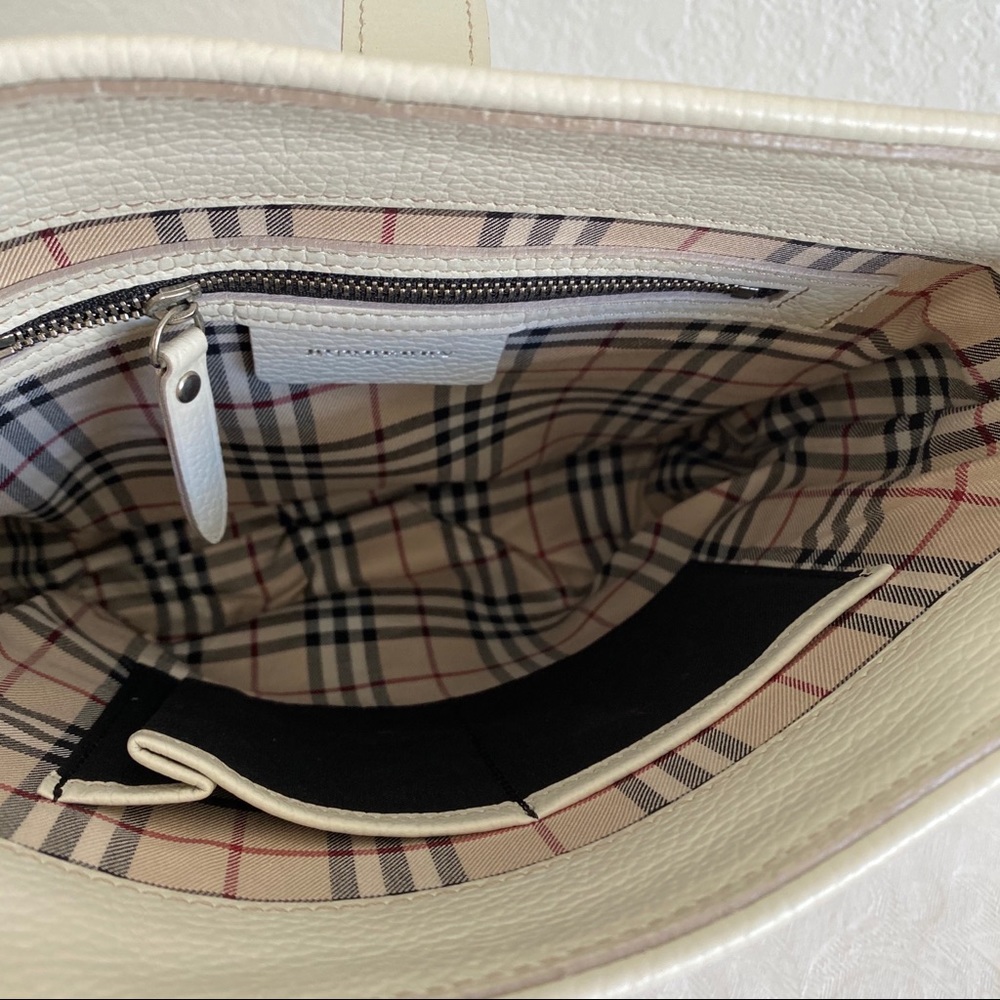 Burberry white leather crossbody bag - Picture 8 of 12